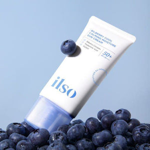 ilso Bilberry Cool Calming Moisture Sun Cream SPF 50+ PA++++ 50ml, image 3