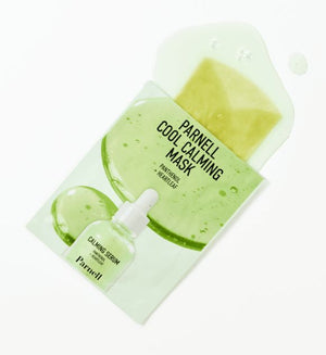 Parnell Panthenol Heartleaf Cool Calming Mask 20ml X 5ea, image 3