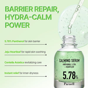 Parnell Panthenol 5.78 Heartleaf Calming Serum 30ml, image 3