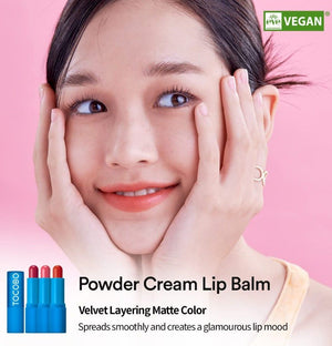 TOCOBO Powder Cream Lip Balm 3.5g #031 Rose Burn, image 3