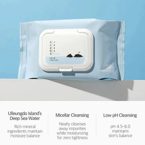 Round Lab 1025 Dokdo Cleansing Tissue 30ea, image 3