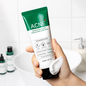 SOME BY MI AHA-BHA-PHA 30Days Miracle Acne Clear Foam 100ml, image 4