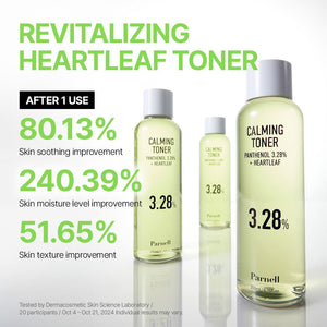 Parnell Panthenol 3.28 Heartleaf Calming Toner 200ml, image 5